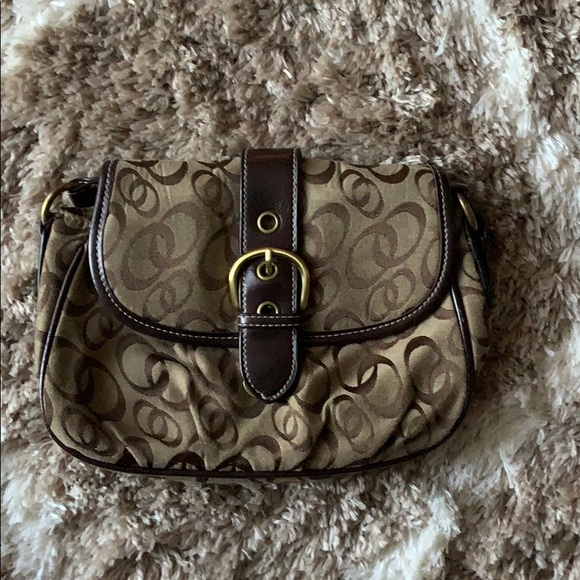 TAN/BROWN PURSE - Picture 1 of 5